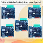 HKL-EA2 Bulk Wholesale Pricing SIM7600 4G Module RS485 DS18B20 Detection Beeping Alarm 2 NPN Input 2 Relay Output IIC Expansion