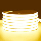 COB LED Strip 220V Switch ON/OFF with EU Plug 220V LED Strip Lights Flexible Lamp Tape for Kitchen Home Room Decor