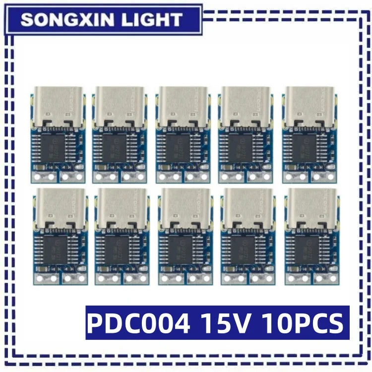 Type-C PD decoy module PD2.0 PD3.0 to DC DC trigger extension cable QC4 charger 9V 12V 15V 20V Fast Quick Charger PDC004