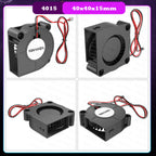 2PCS 5V USB Brushless Blower Cooling Fan USB Ventiliator Computer Case Cooler  PBT CPU Radiator USB Fan PC USB Gadgets