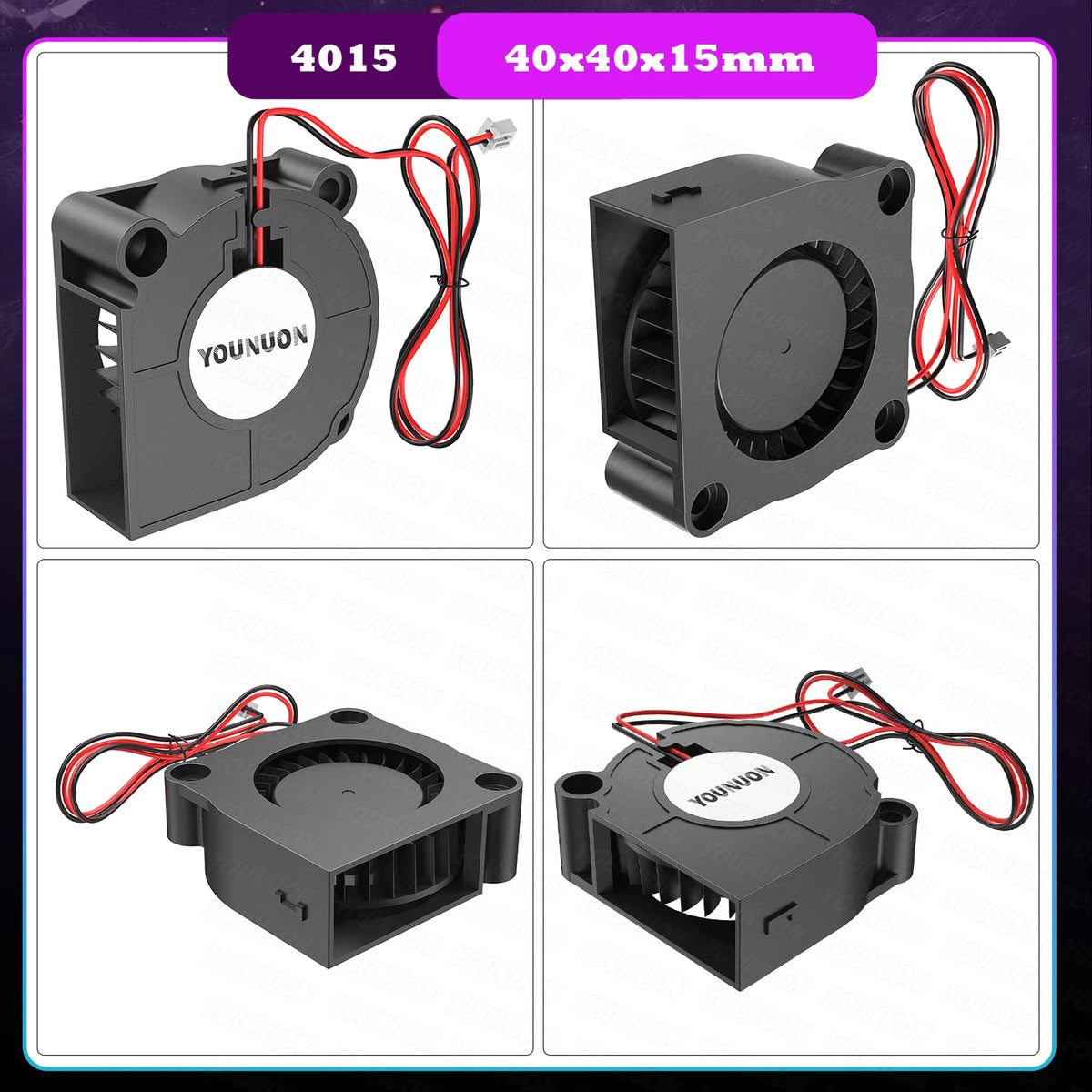 2PCS 5V USB Brushless Blower Cooling Fan USB Ventiliator Computer Case Cooler  PBT CPU Radiator USB Fan PC USB Gadgets