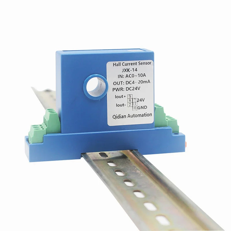 AC DC Current Transmitter 0-150A Current Sensor Hall Current Transducer 4 20ma RS485 DC24V AC Current Transmitter RS485