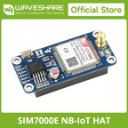Waveshare SIM7000E NB-IoT / Cat-M / EDGE / GPRS HAT for Raspberry Pi, GNSS, for Europe, Africa, Australia, Southeast Asia