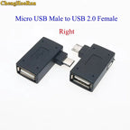 1pc Micro/Mini USB or USB 2.0 Male Female Printer USB Plug Jack Power Connector Charging Adapter for Phone MP5 Ect