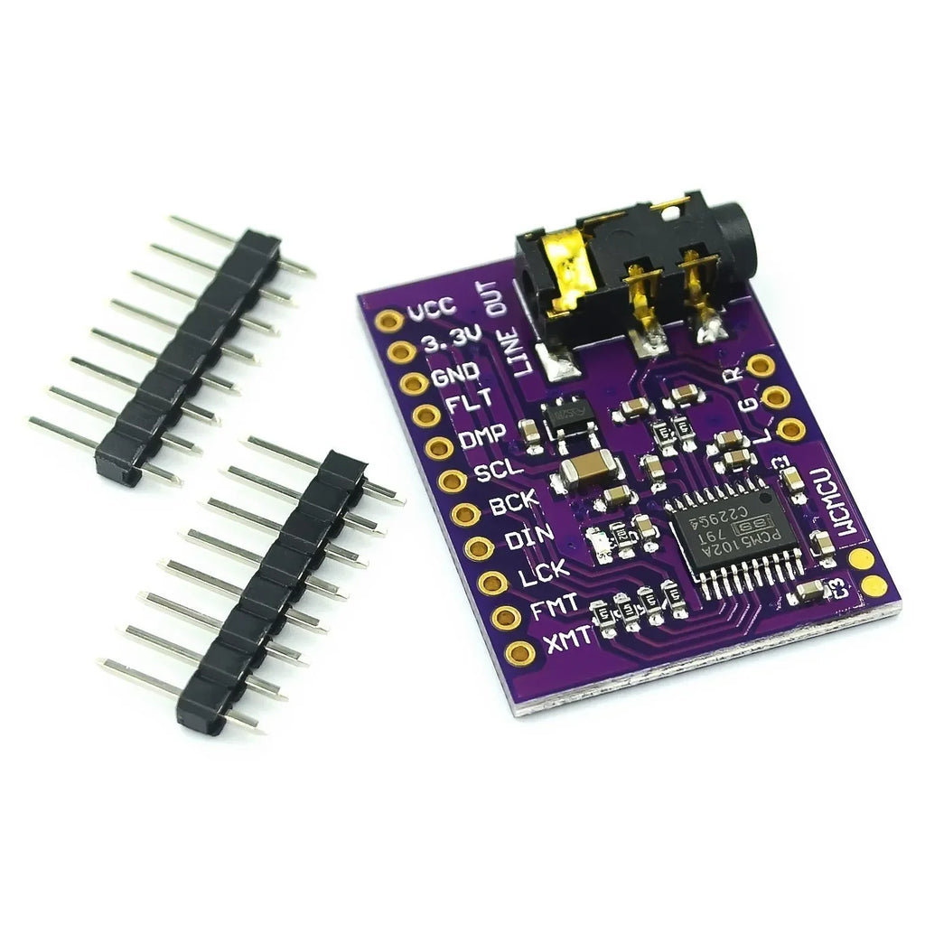 Interface I2S PCM5102 DAC Decoder GY-PCM5102 I2S Player Module For Raspberry Pi PHAT Format Board Digital PCM5102A Audio Board