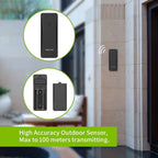 BALDR Wireless Weather Station Outdoor Remote Sensor - Shelf Standing or Wall Hanging Sensor for BALDR Weather Station