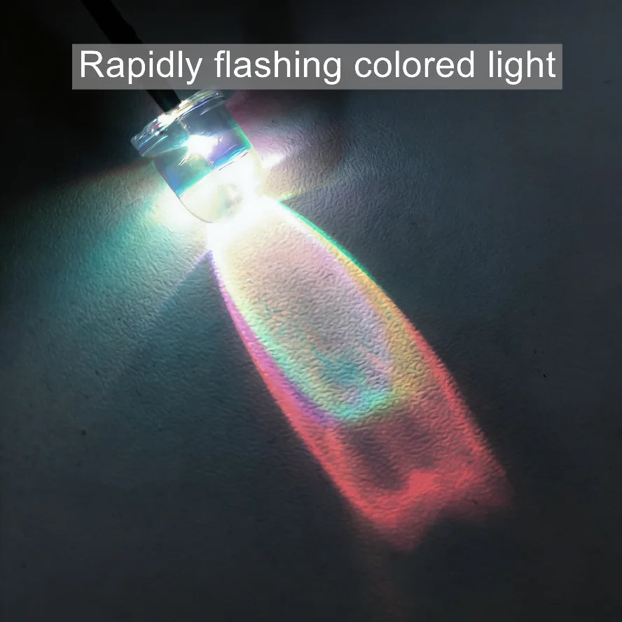 10/20PCS 5mm LED Diode Kit UV Prewired 5V 12 V Light Emitting Indicator RC Lamp Warm White Red Green Blue Yellow Orange Purple P