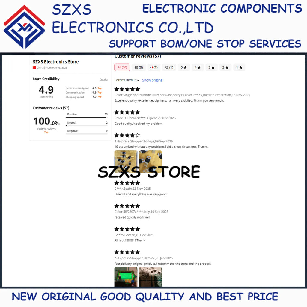 New Original 10Pcs 110N7F6 STP110N7F6 TO-220 68V 110A MOSFET Field Effect Transistor In Stock Electronic Components Good Quality