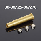 12GA 20GA .308 .223 5.45x39 7.62x39 9x19mm.338 Gauge Red Laser Bore Sighter Training Bullet Boresighter CAL Cartridge Caliber