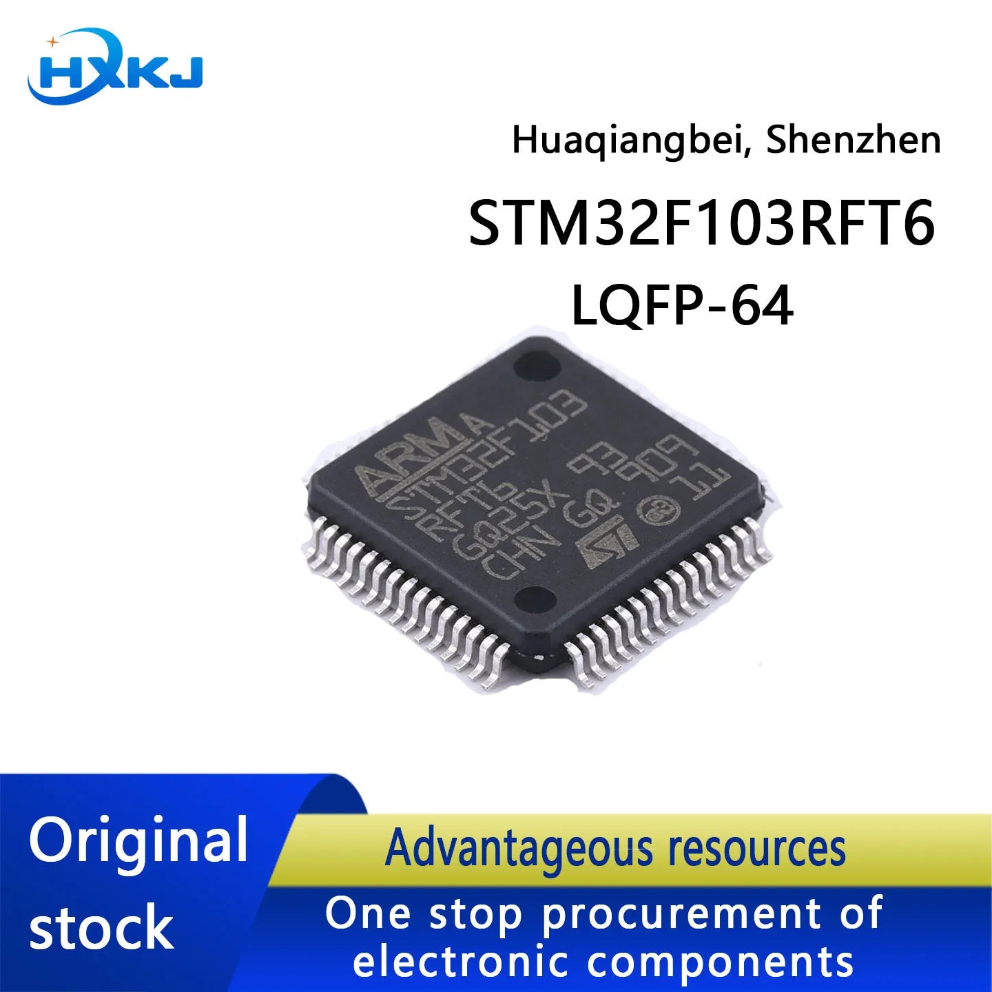 10PCS/LOT  STM32F103RFT6 LQFP-64 Microcontrollers - MCU Original stock quick delivery