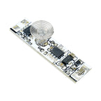 DC 12V 30W 3A Capacitive Touch Sensor Switch Coil Spring Switch LED Dimmer Control Switch 9-24V for Smart Home LED Light Strip