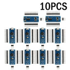 1-10PCS Nano V3.0 ATmega328P/PB CH340 USB Module, Mini Arduino Compatible Board with Bootloader for DIY Electronics Projects