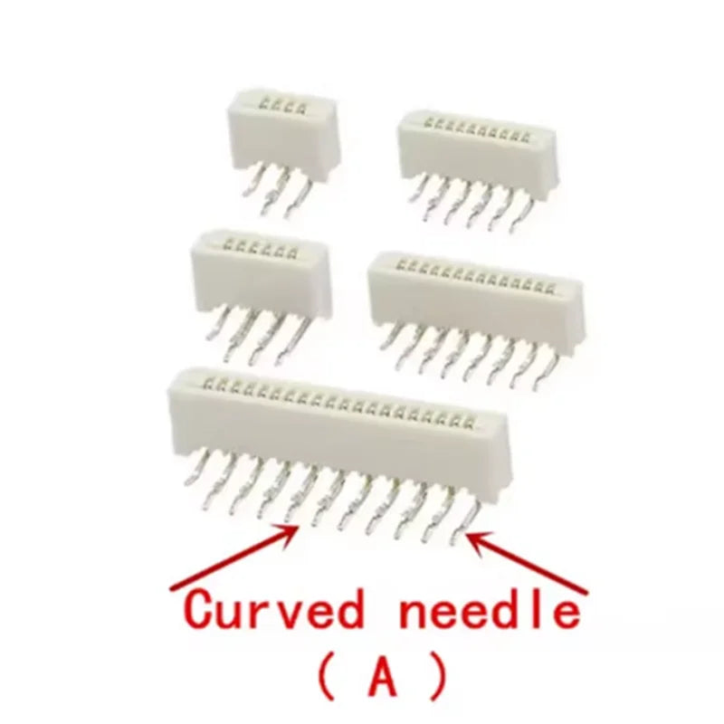 10Pcs 1.25mm FPC/FFC Connector LCD Flexible Flat Cable Socket Double Row 4P5P6P7P8P9P10P11P12P14P16P18P20P22P24P26P28P30P32Pin