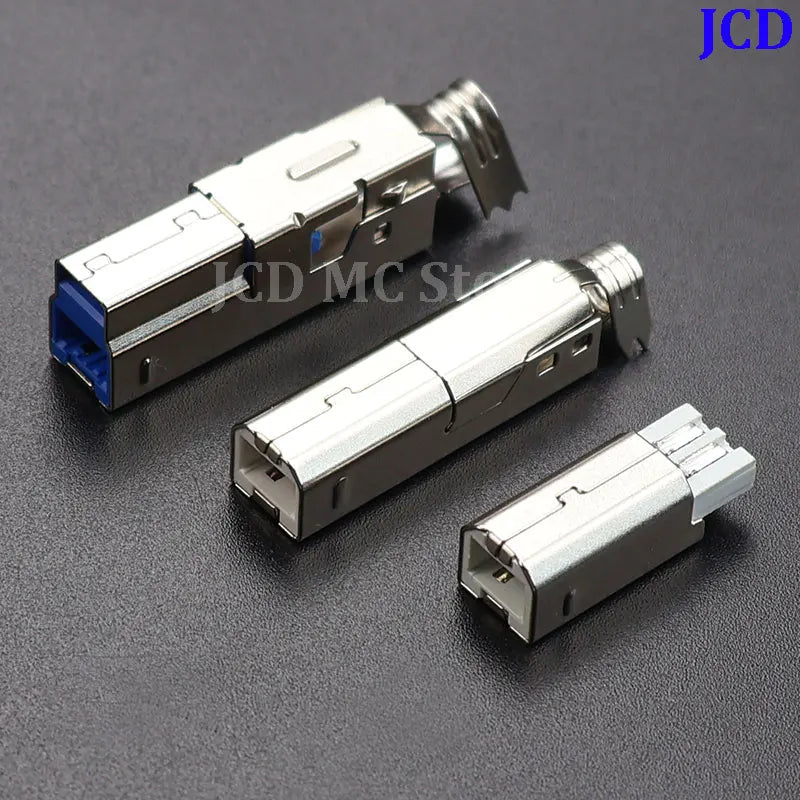 USB 3.0 and USB 2.0 Female Male Socket Jack Connector B Type 90°/180° Soldering PCB Connector Printer Interface