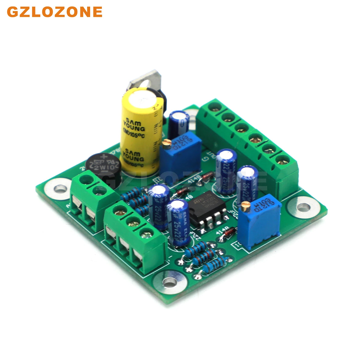 ZEROZONE LM358 VU Level Audio Meter Driver DIY Kit/Finished Board Adjustable Sensitivity