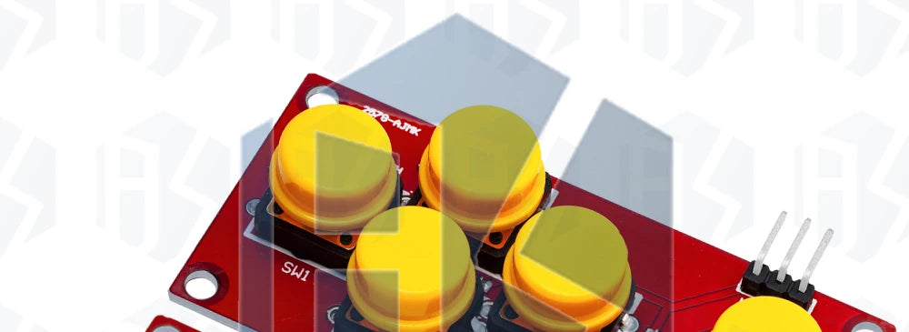 AD Keyboard Simulate Five Key Module Analog Button for arduino Sensor Expansion Board