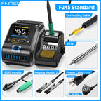 FNIRSI DWS-200 Soldering Station 200W C210 C245 Solder Iron Handle With Soldering Helping Hand Electronic Welding Rework Station