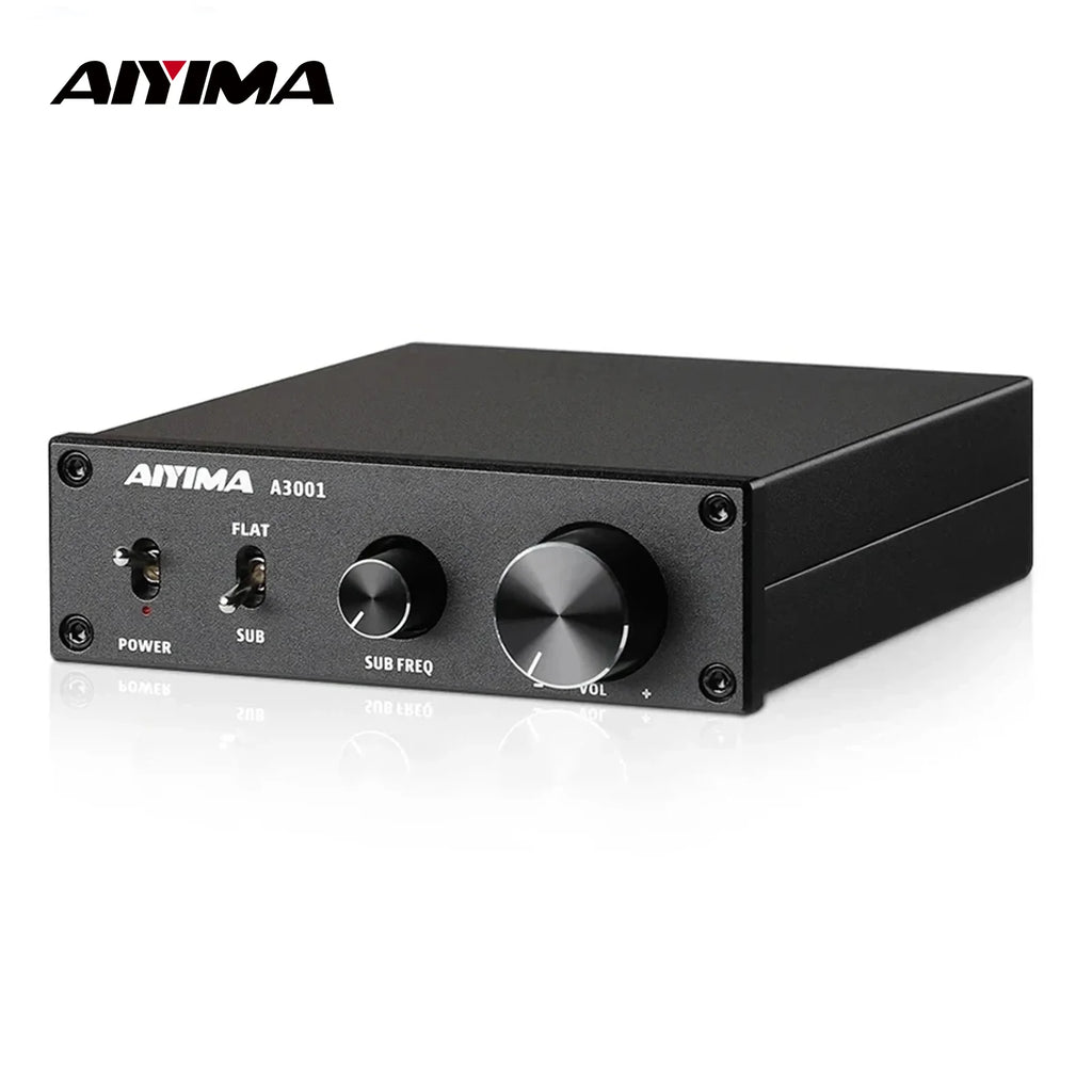 AIYIMA Audio A3001 TPA3255 Subwoofer Amplifier 300W HIFI Speaker Amplifier Mono Sound Power Amplificador Class D Home Audio Amp
