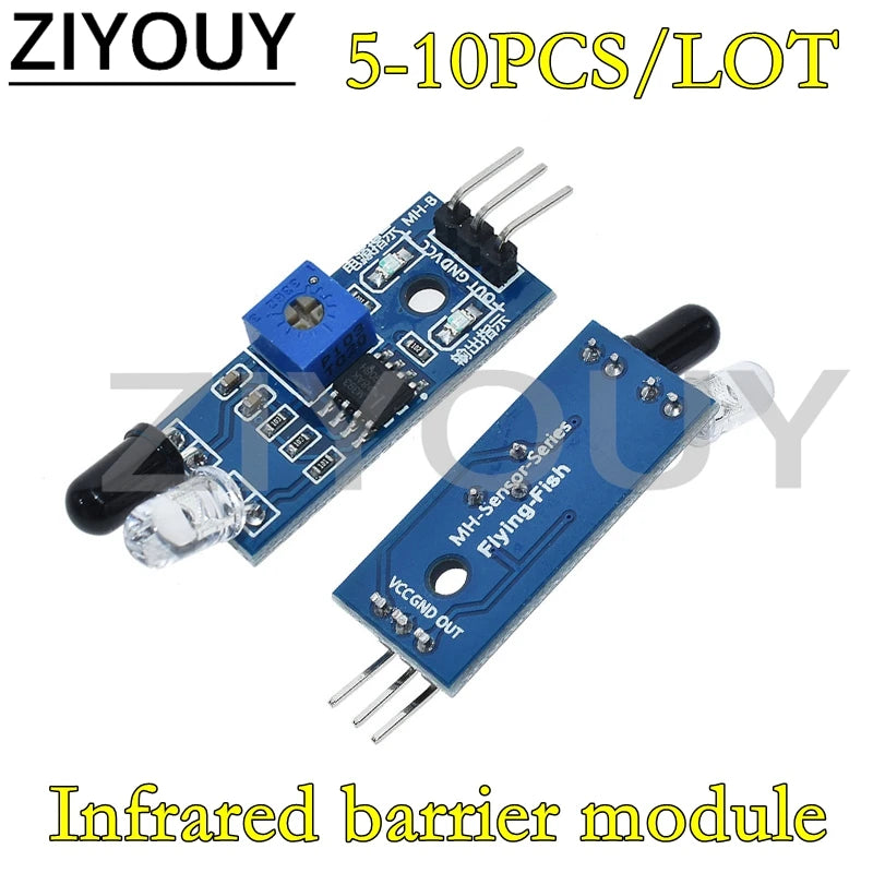 5-10PCS IR Infrared Obstacle Avoidance Sensor Module For Arduino Smart Car Robot