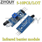 5-10PCS IR Infrared Obstacle Avoidance Sensor Module For Arduino Smart Car Robot
