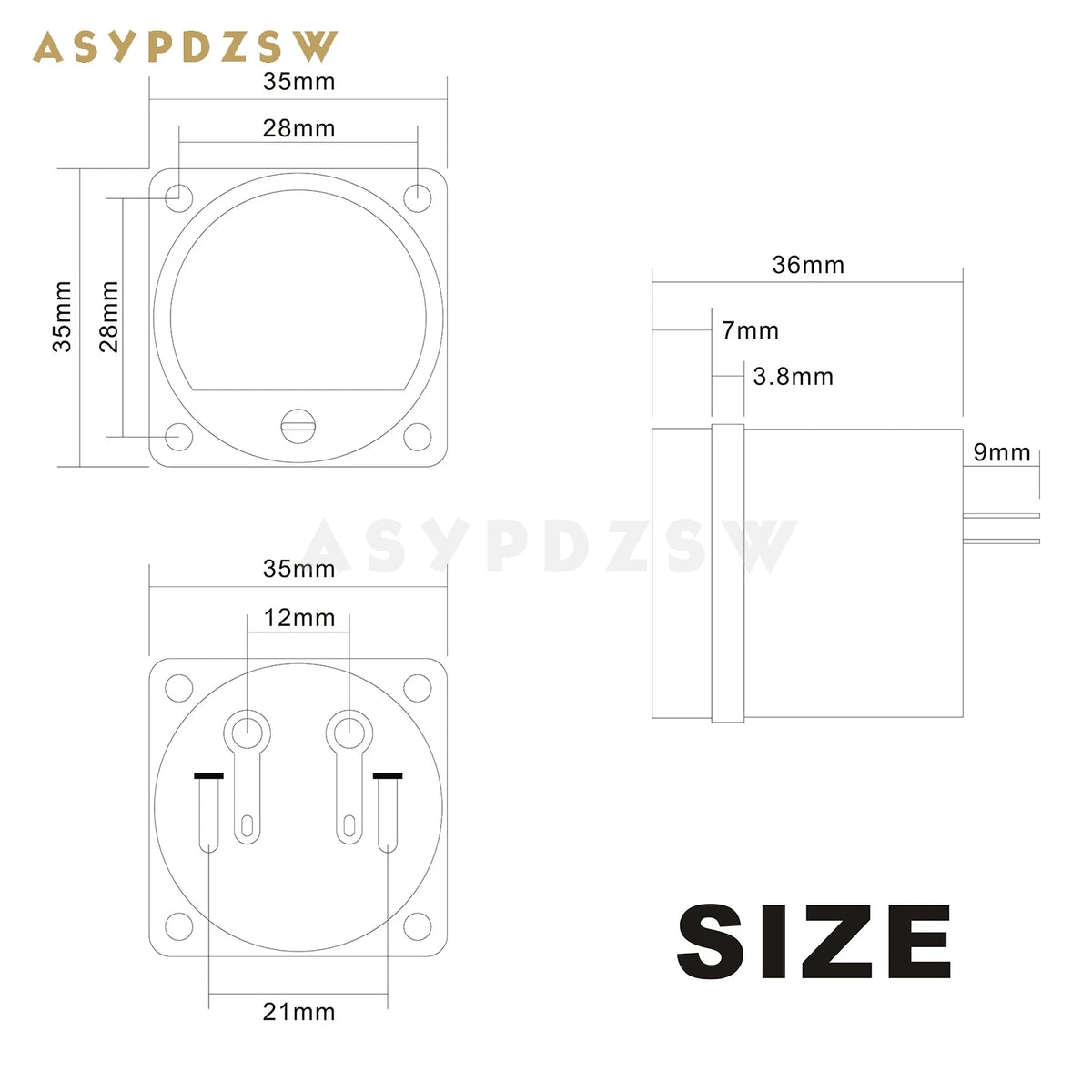 ASYPDZSW VU358 VU Level LM358 Audio Meter driver DIY Kit/Finished board +2 PCS With warm LED meter head Adjustable sensitivity