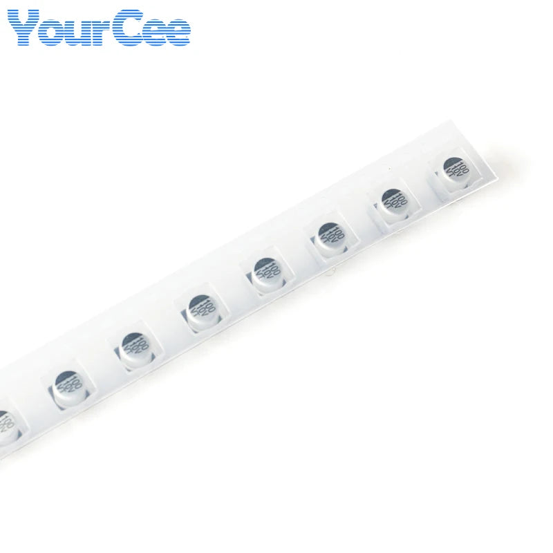 50pcs/10pcs SMD Electrolytic Capacitor Aluminum 6.3V 10V 16V 25V 35V 50V 63V 100V 400V 1UF 4.7UF 10UF 47UF 100UF 470 680 1000UF