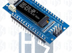 Nano V3.0 Development Board ATmega328P CH340C 0.91''white  OLED Display 128*32 For Arduino Nano V3.0 MINI USB