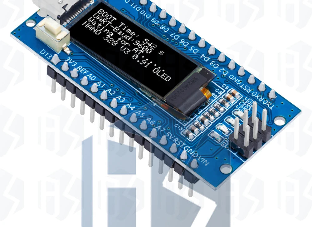 Nano V3.0 Development Board ATmega328P CH340C 0.91''white  OLED Display 128*32 For Arduino Nano V3.0 MINI USB