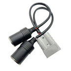 Robust For Anderson Connector 50Amp to 16A Female Socket Adapter for Powering Vehicle For Refrigerators and Compressors