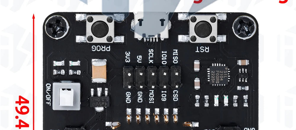 Durable ESP Development Board Programming Fixture (1PC) – Supports ESP8266/ESP32 & ESP-12F/07S/12S Modules