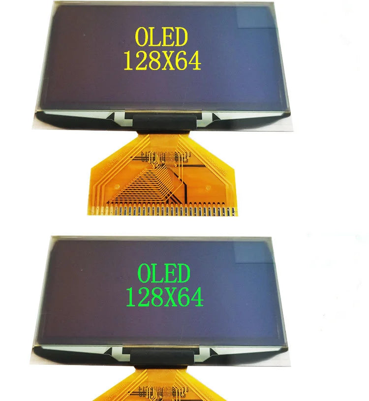 2.42 Inch Blue White Green Yellow 128x64 OLED Display Module Screen 2864ASGG 6800/8080 4-SPI I2C IIC Interface 31PIN SSD1309