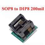 1PCS  CH341A CH341B 24 25 Series EEPROM Flash BIOS USB Programmer Module SOIC8 SOP8 Test Clip For EEPROM 93CXX / 25CXX / 24CXX