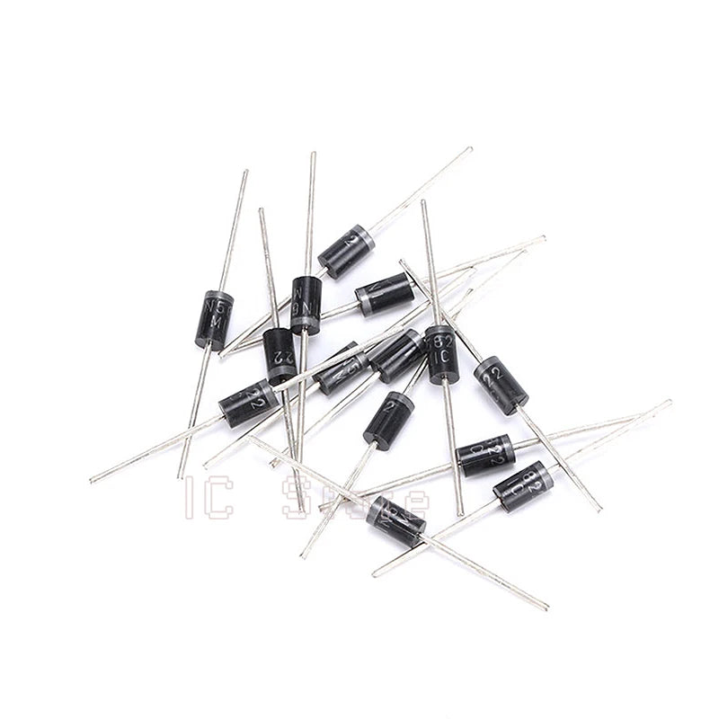 250PCS 1N5822 IN5822 Schottky Diode 3A 40V DO-27 Axial Low Forward Voltage Drop Rectifier Diodes 3 Amp 40 Volt
