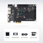 Microphase PE300 Xilinx FPGA Development Board ARTIX7 A7 Core Board XC7A 200T 100T 35T PCIe