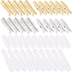 240pcs 3.9mm Brass Male Female Bullet Terminal Wire Connector Blocks with Insulation Sleeves for Car Truck Motorcycle Bike