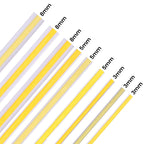 5V COB LED Strip 3mm 5mm 8mm Width 320LEDs/m High Density COB LED Tape AA Battery Powered Linear Lighting White Red Green Blue
