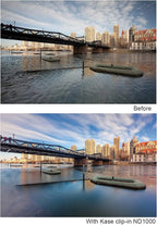 Kase Clip-in ND1000 ND Filter Compatible Sony A7 A7R A7S A9 FX3 A1 A7CR Built-in Neutral Density Filter No Vignetting