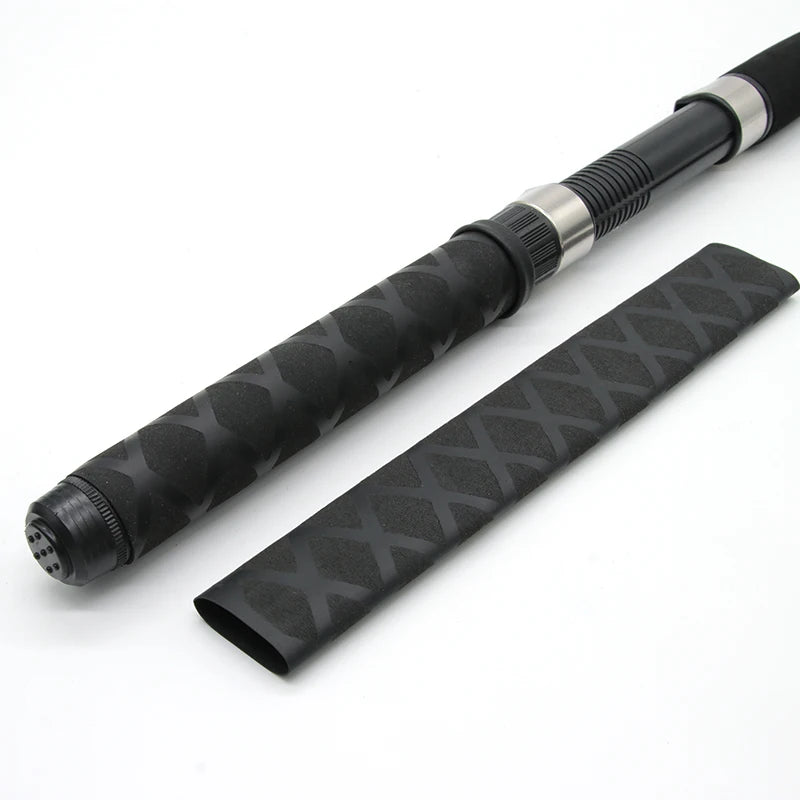 Black Non-Slip Heat Shrink Tube ID15 18 20 22 25 28 30 35 40 45 50mm for Fishing Rod Grip DIY Heat Shrink Wrapping Shrink Tubing