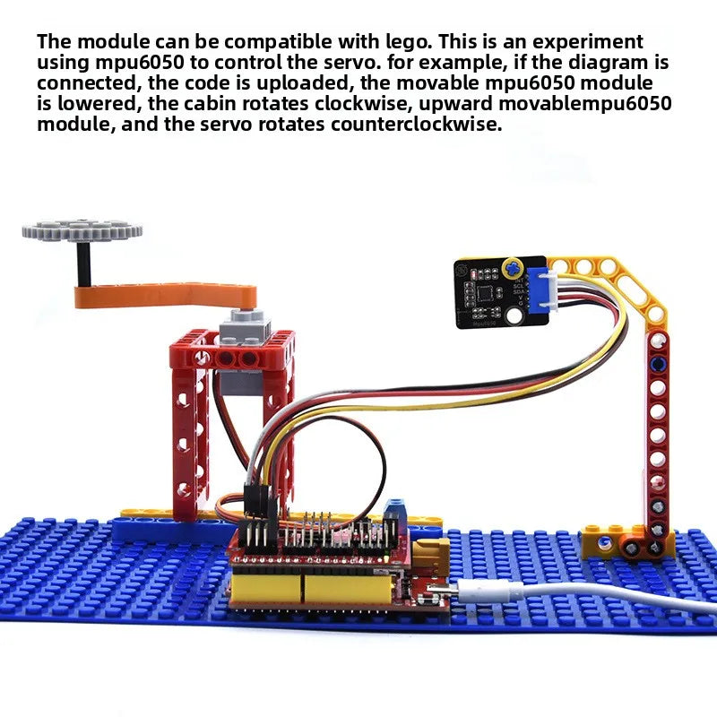 MPU6050 Six Axis Sensor Module 3D Angle 3 Axis Acceleration Gyroscope
