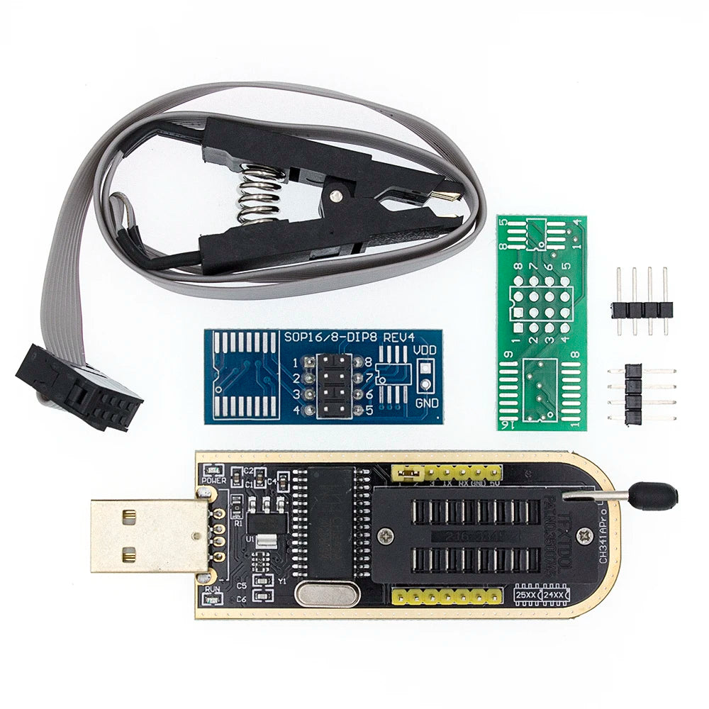 CH341A Module CH341 24 25 Series EEPROM Flash BIOS USB Programmer Module EEPROM 93CXX/25CXX /24CXX