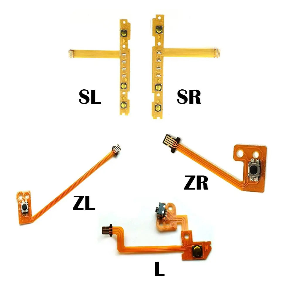 1pc/1set Replacement For Nintend Suit for Switch Joy-Con ZR ZL L SL SR Button Key Ribbon Flex Cable Suit for NS repair cable