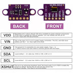 VL53L0X Time-of-Flight (ToF) Laser Ranging Sensor Breakout 940nm GY-VL53L0XV2 Laser Distance Module I2C IIC 3.3V/5V for arduino