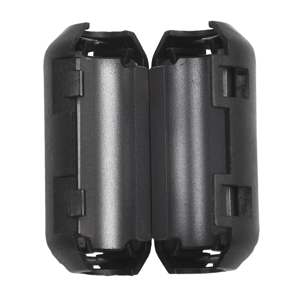 5PCS Toroidal Core  Ferrite Bead Clip Choke  RFI Noise Filter Clip  Noise Suppressor  Filter Ring Wiring Cable  Clamp