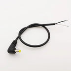 1Pcs DC Power Connector 2.5x0.7/3.5x1.35/4.0x1.7/4.8x1.7/5.5x2.1/5.5x2.5mm Male Plug Cable Right Angled 90 Degree Power Cable