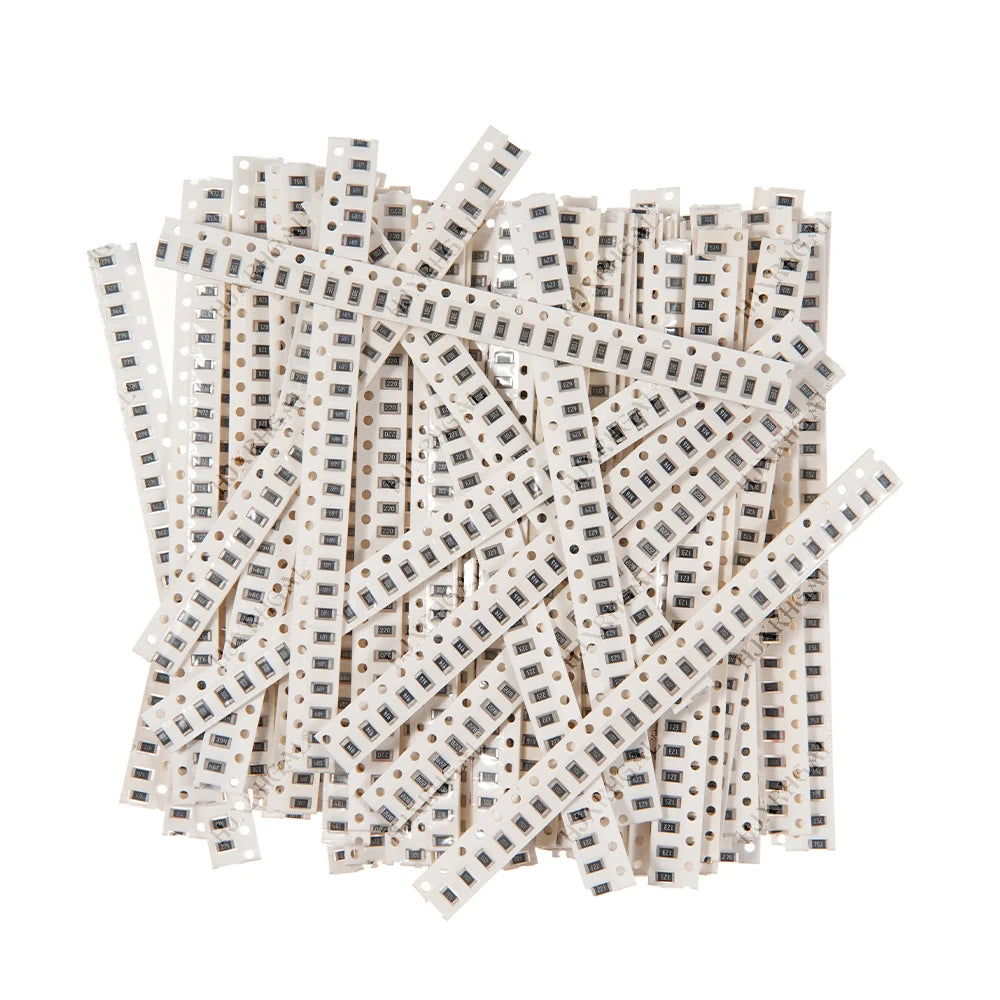 2000PCS 10 ohm-910K ohm 1206 SMD Resistor Kit Assorted set 5% 80values*25PCS SMD Resistors 10K 470/100/680 ohm resistance pack