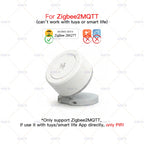 ZigBee 24G Human Presence Detector Minimum MmWave Radar Motion Sensor with Magnetic Bracket for Smart Life Tuya Hub Zigbee2mqtt