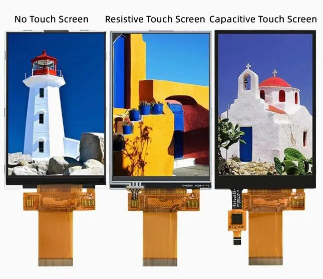 4.0 inch 40PIN SPI TFT LCD Capacitive/Resistive Touch Screen ILI9488 ST7796 GT911 IC MCU 8/16Bit Interface 320(RGB)*480