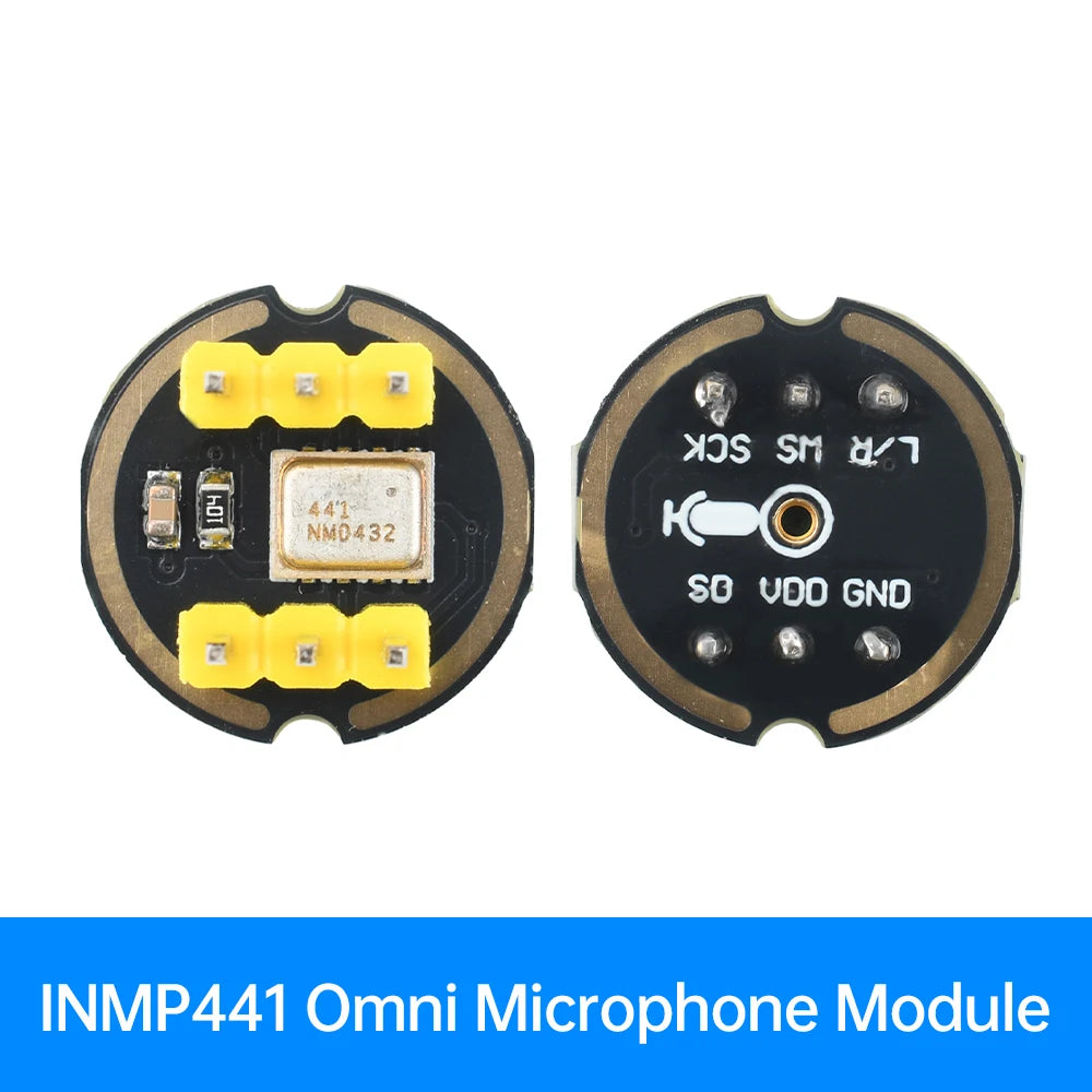INMP441 Omnidirectional Microphone Module 60Hz-15 kHz MEMS High-Precision And Low-Power I2S Interface Supports ESP32 With Pin