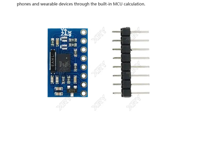 XRY GY-BNO055 9DOF 9-axis BNO055 Absolute Orientation Breakout Board Sensor Module Angle Gyroscope Module IIC Serial for