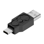 USB Adapter Micro USB to Mini USB Converter Female Male Bidirectional 480Mbps Y3ND